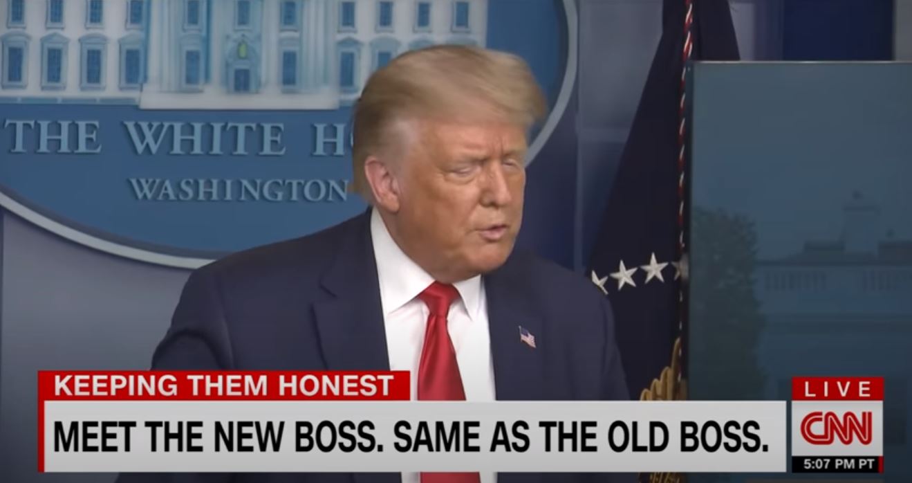 Anderson Cooper s'est moqué du président américain Donald Trump