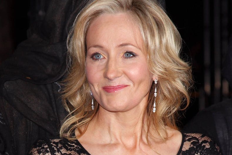 J.K. Rowling à la première mondiale de 