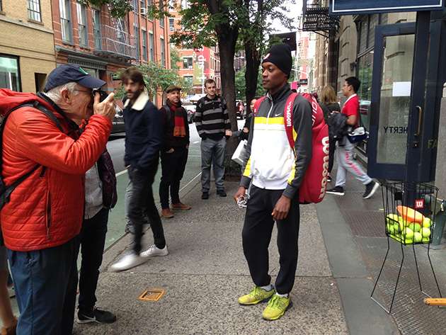 Tennis pro Lendale Johnson.