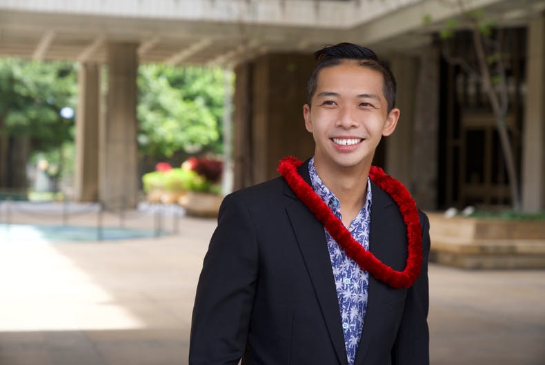 Adrian Tam est en passe de devenir le seul élu LGBTQ à Hawaï