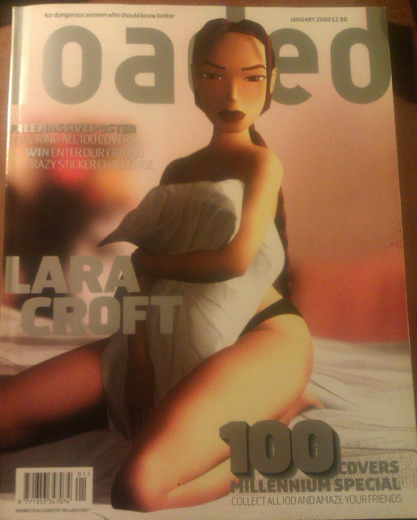 Magazine chargé de Lara Croft