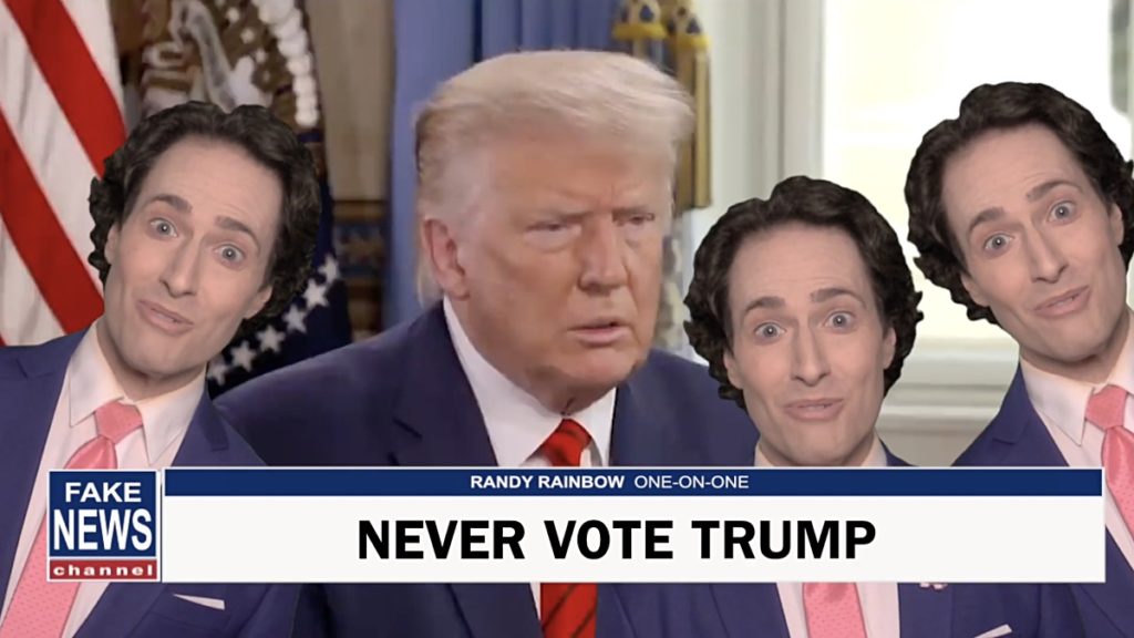 Randy Rainbow ne vote jamais Trump