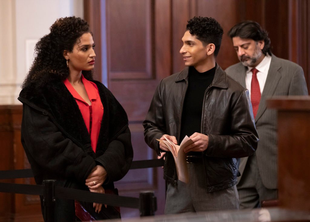 Indya Moore comme Angel, Angel Bismark Curiel comme Lil Papi dans Pose.