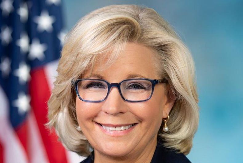 Portrait officiel de la représentante Liz Cheney