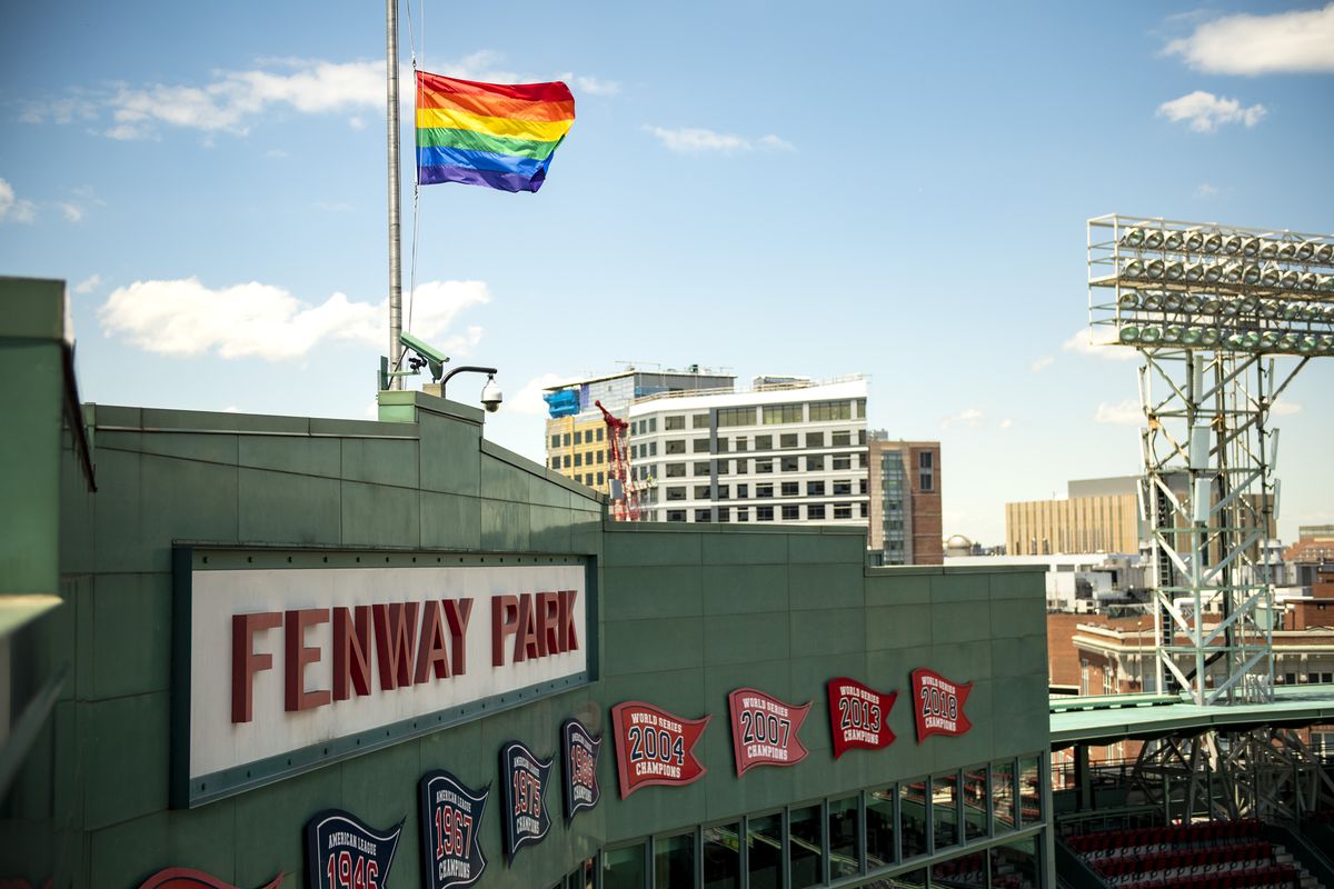 Drapeau de fierté à Fenway Park