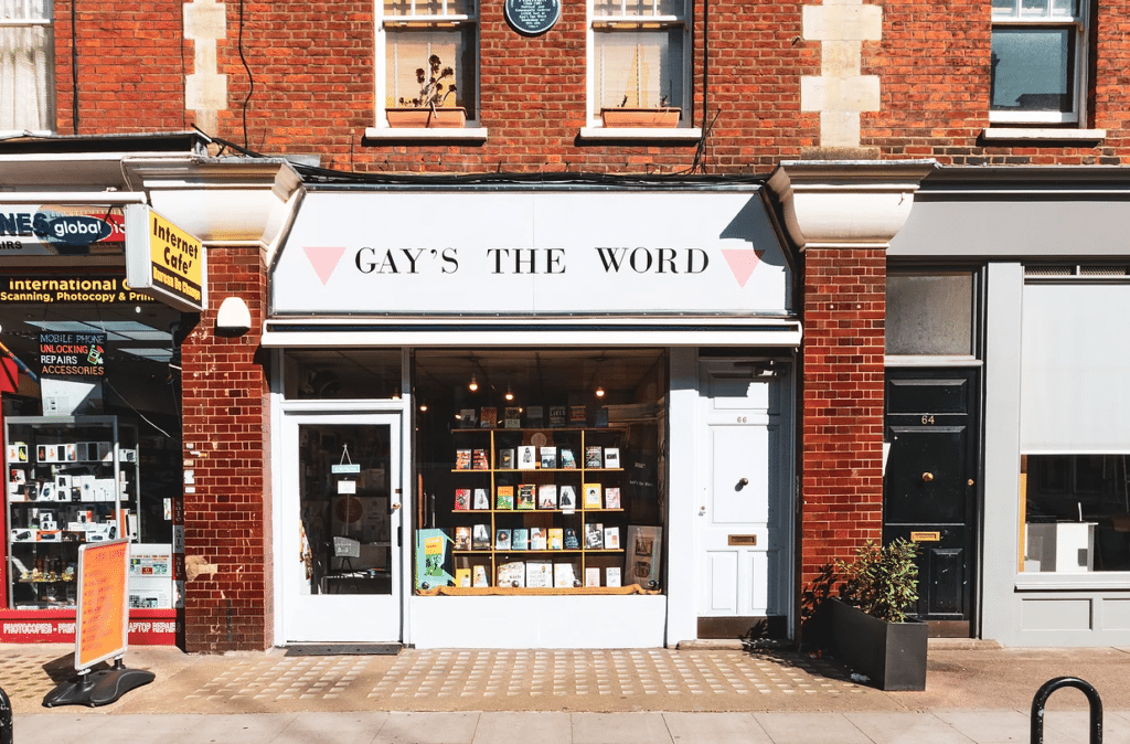 Gays The Word est la plus ancienne librairie LGBT+ du Royaume-Uni.  (gaystheword.co.uk)