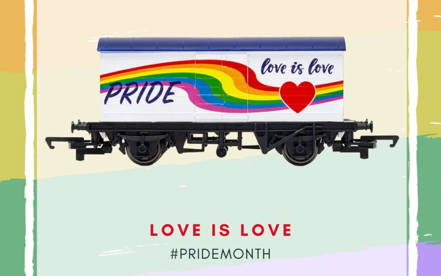 Hornby ne donne pas d’argent sur les ventes de son « Pride Van » LGBT