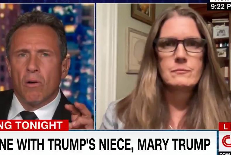 Mary Trump parle à Chris Cuomo sur CNN