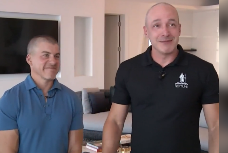 Gary Hess (à gauche) et Trevor Burgess ont contribué plus de 250 000 $ à la communauté de Saint-Pétersbourg, notamment à Equality Florida.