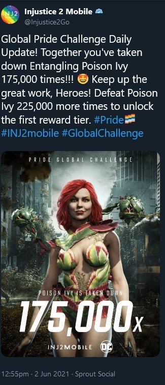 Injustice 2 Mobile Global Pride 