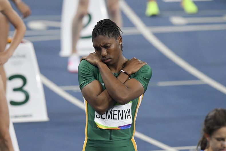 Caster Semenya aux Jeux olympiques de 2016 à Rio de Janeiro
