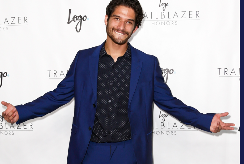 L'acteur Tyler Posey assiste à Logo TV's 