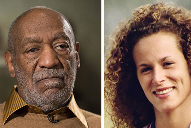 Bill Cosby, à gauche, et Andrea Constand