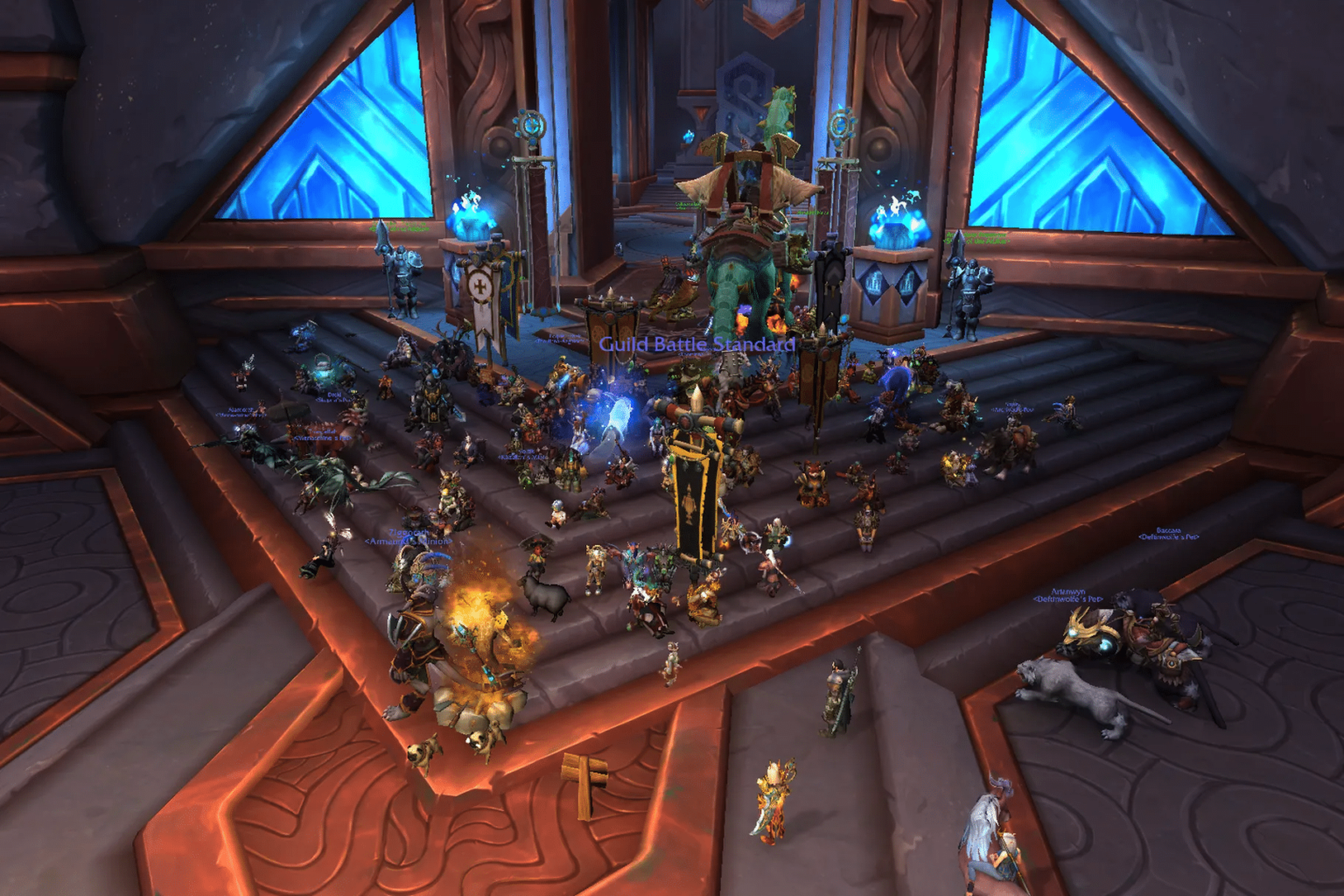 Les joueurs de World of Warcraft organisent une manifestation anti-Blizzard dans le jeu