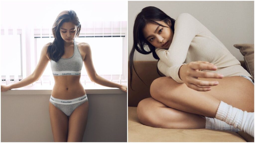 Jennie de Blackpink apparaît dans une nouvelle campagne pour la collection automne 2021 de Calvin Klein.