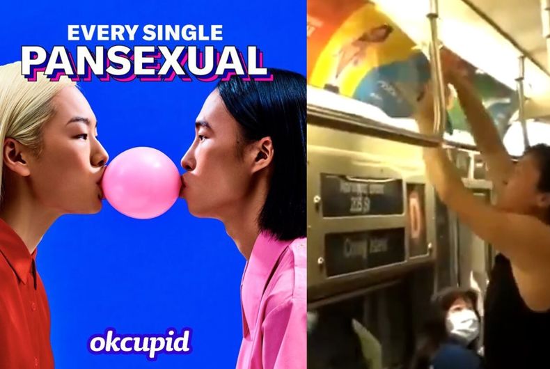 Un anti-vaxxer dérangé s'est déchaîné dans une voiture de métro de New York à cause des publicités pour OKCupid.