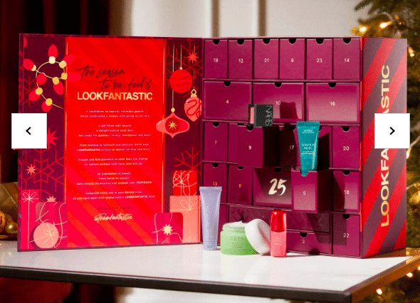 Le calendrier de l'avent Look Fantastic 2021.