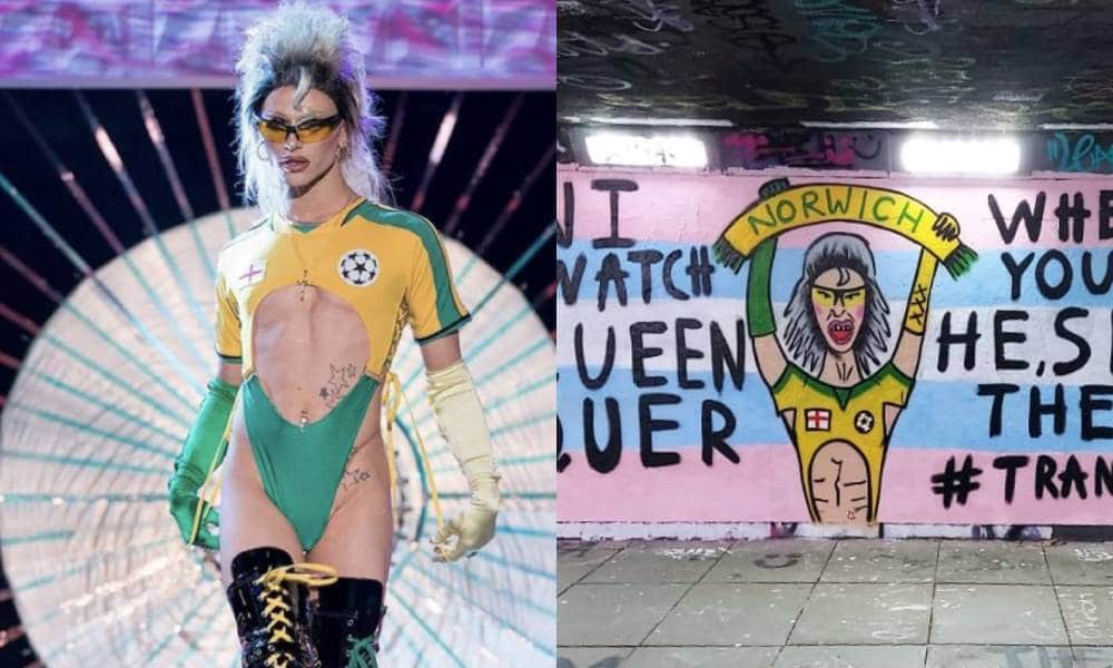 Bimini Bon Boulash Norwich murale droits trans