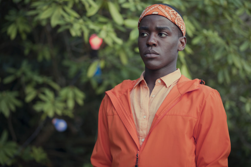 Une photo de Ncuti Gatwa dans Sex Education, pour laquelle Netflix a été félicité avant de donner le feu vert à Q-Force. (Sam Taylor/Netflix)