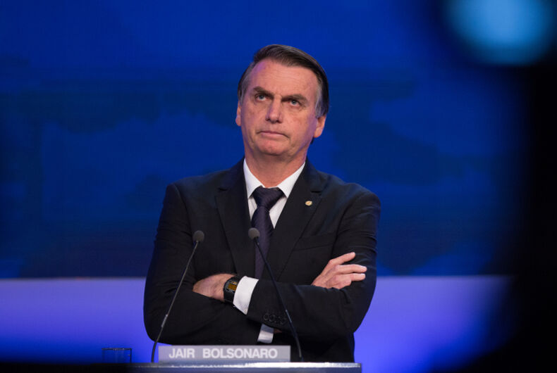 Jair Bolsonaro, Brésil, président, antigay, bigot, anti-LGBTQ