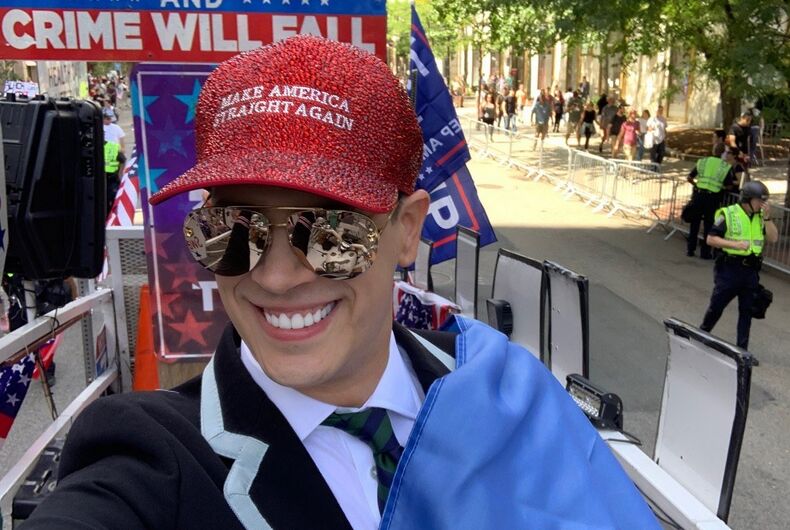 L'homosexuel Milo Yiannopoulos était le grand maréchal de la Straight Pride Parade.