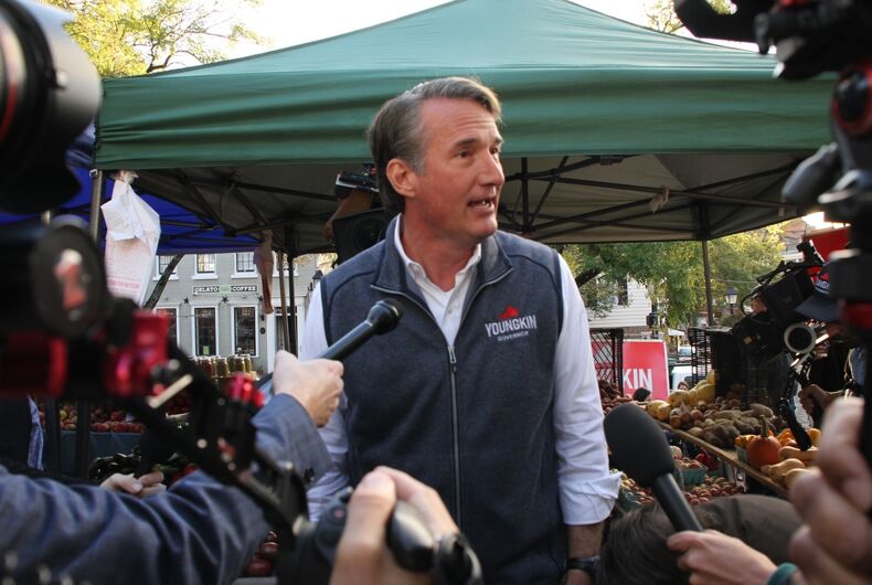 Alexandrie,,Vausa-,Octobre,30,2021 :,Glenn,Youngkin,Rallye,Alexandrie,,Va Glenn Youngkin