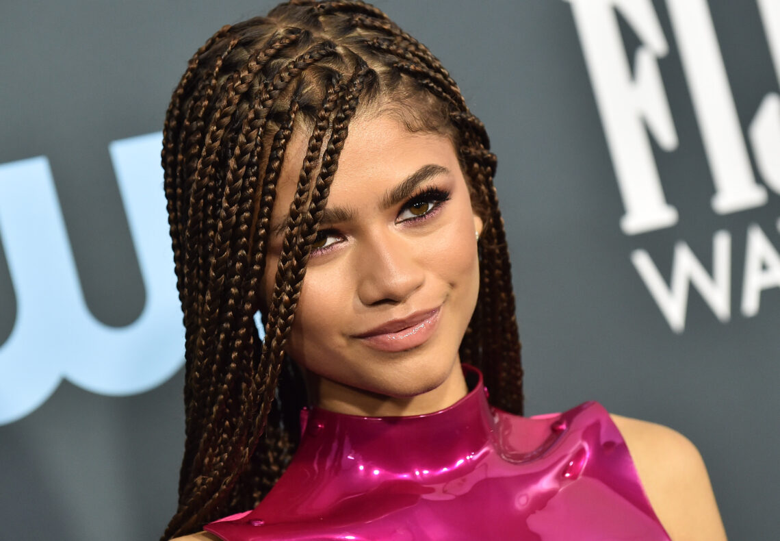 Zendaya Coleman arrive pour la 25e édition des Critics' Choice Awards le 12 janvier 2020 à Santa Monica, Californie