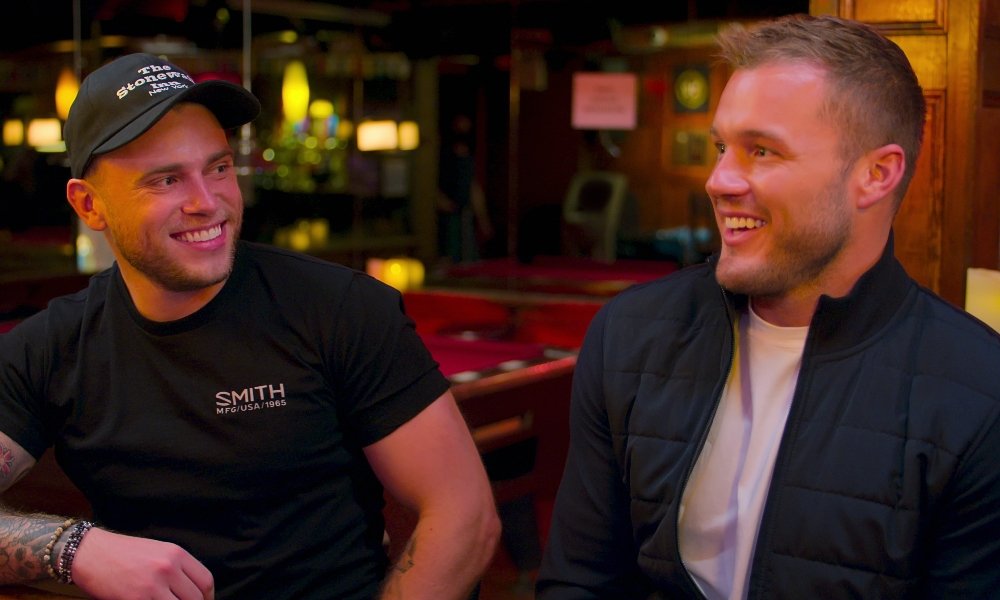 Sortie Colton.  (L à R) Gus Kenworthy, Colton Underwood dans l'épisode 105 de Coming Out Colton.  Cr.  Avec l'aimable autorisation de Netflix © 2021