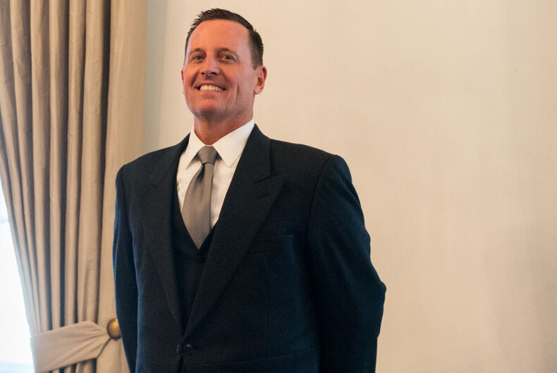 Richard Grenell, l'ambassadeur gay en Allemagne et le choix de Trump pour le directeur par intérim du renseignement national