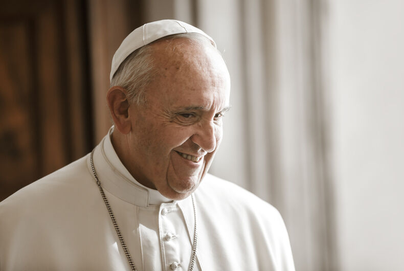 20 novembre 2015 : le pape François lors d'une rencontre avec le président ukrainien Petro Porochenko