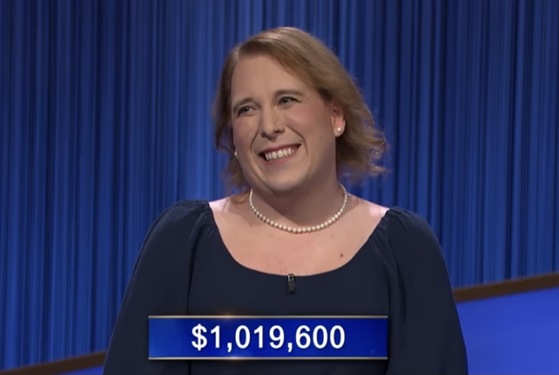 Amy Schneider gagnante lors de l'édition du 7 janvier 2021 de "Péril!"