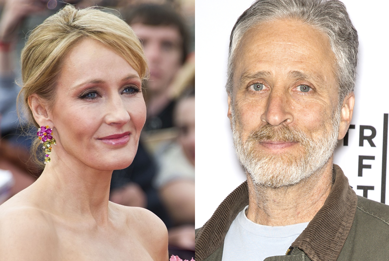 JK Rowling/Jon Stewart