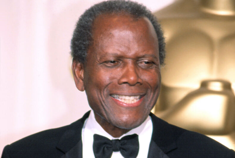 Nécrologie de Sidney Poitier, LGBTQ, gai