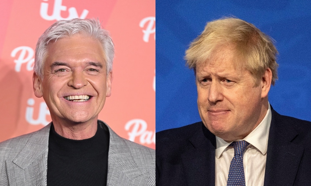 Phillip Schofield lit Boris Johnson pour la saleté sur la fête de Downing Street