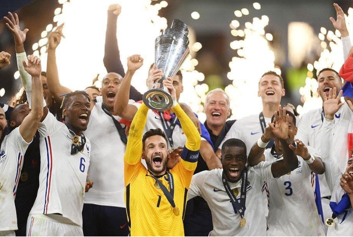Patch France Ligue Des Nations 2021 – Vainqueur – Écusson Thermocollant FFF