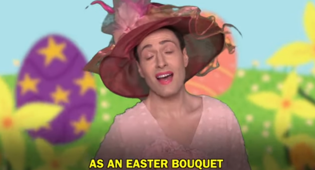 Comment gay?  Randy arc-en-ciel gay.  Nouvelle chanson &Quot;Gay!&Quot;  Énumère les façons dont il est si gay tout comme le projet de loi Don't Say Gay de Ron Desantis devient loi #Saygay 6 Randy Rainbow Gay comme bouquet de Pâques