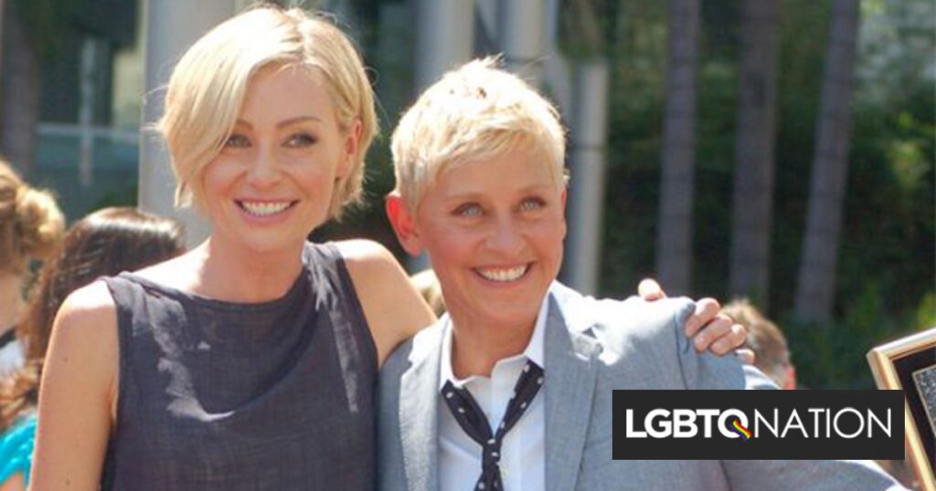 Ellen DeGeneres n’était pas autorisée à mentionner Portia ou à porter des jeans lorsque son talk-show a commencé Ellen DeGeneres n'était pas autorisée à mentionner Portia ou à porter des jeans lorsque son talk-show a commencé / Nation LGBTQ