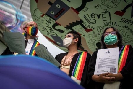 activists Thailand marriage equality