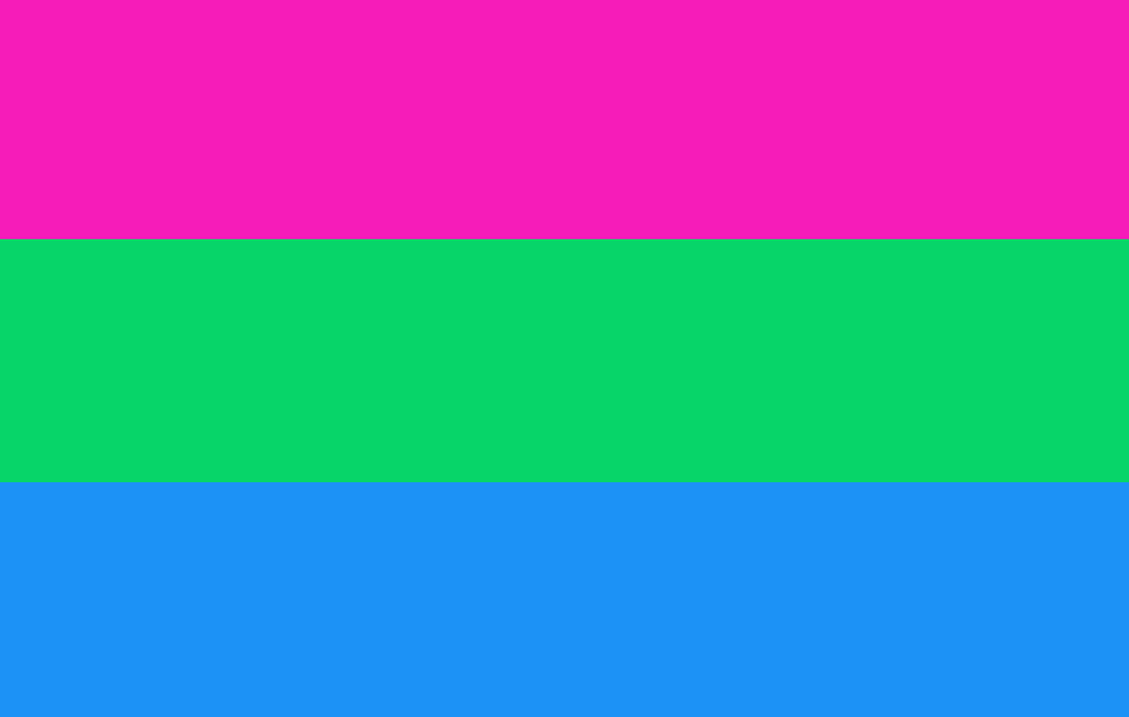 Le drapeau de la fierté genderfluid