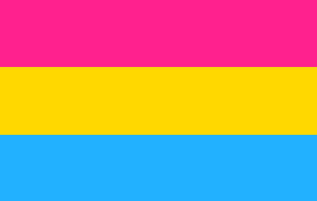 Le drapeau pansexuel