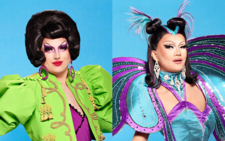 Les stars de Drag Race UK, Choriza May et River Medway, sortent une "chanson d'été parfaite" Feeling Fruity