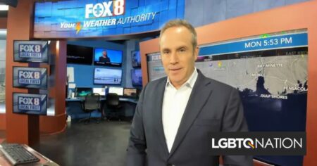 Ce météorologue gay a tourné une insulte fanatique de manière à soutenir les jeunes LGBTQ