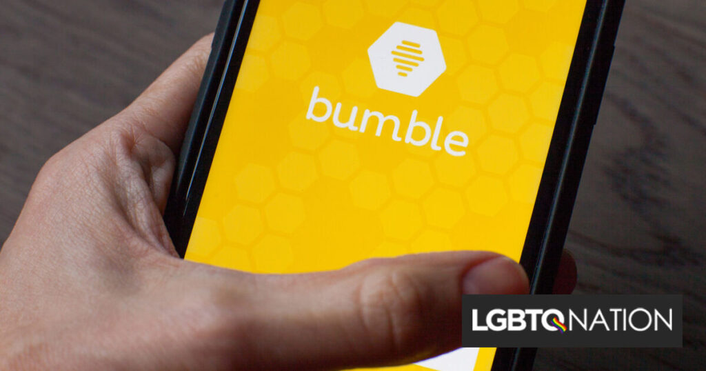 Bumble ne laisserait pas une personne non binaire envoyer un message à une femme en premier Bumble ne laisserait pas une personne non binaire envoyer un message à une femme en premier