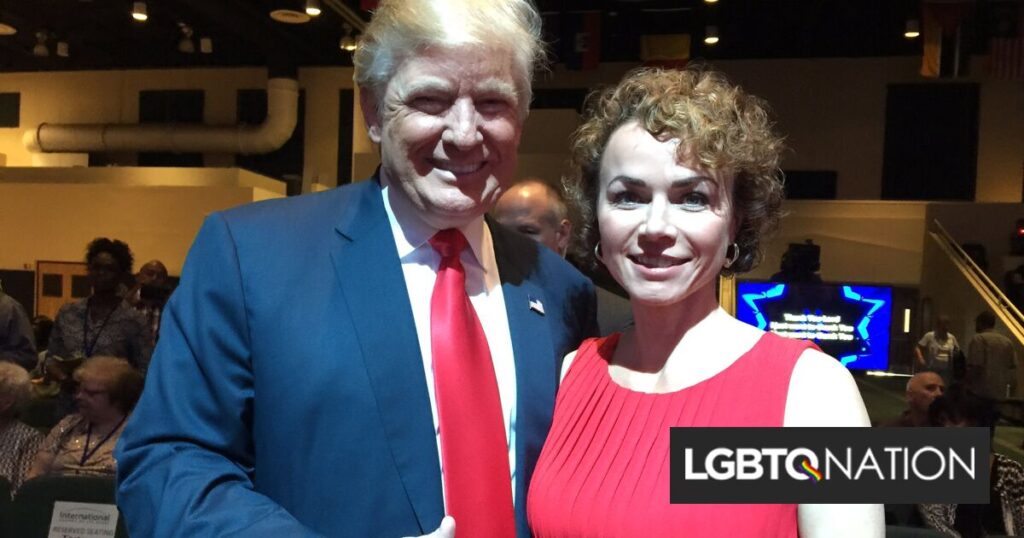 Elle a dirigé le Parti républicain du Nevada. Elle vient de soutenir les démocrates pour les prochaines élections Elle a dirigé le Parti républicain du Nevada. Elle vient de soutenir les démocrates pour les prochaines élections