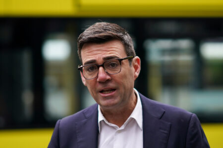 Manchester mayor Andy Burnham