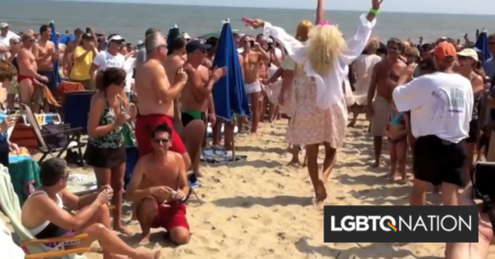 Faites glisser le volley-ball le week-end de la fête du Travail à Rehoboth Beach prend fin