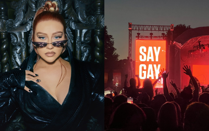 Christina Aguilera dénonce le projet de loi "Don't Say Gay" de Floride lors d'une performance électrique à Brighton Pride