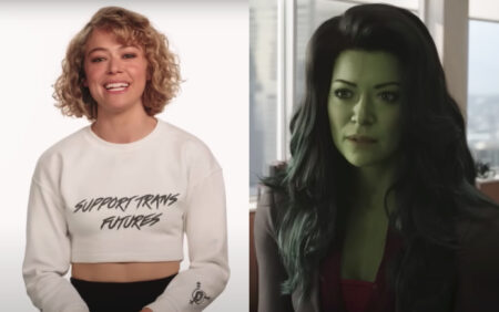 La star de She-Hulk, Tatiana Maslany, montre son soutien à la communauté trans