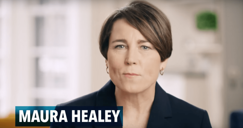 Maura Healey sur le point de devenir la première gouverneure lesbienne du Massachusetts Maura Healey sur le point de devenir la première gouverneure lesbienne du Massachusetts
