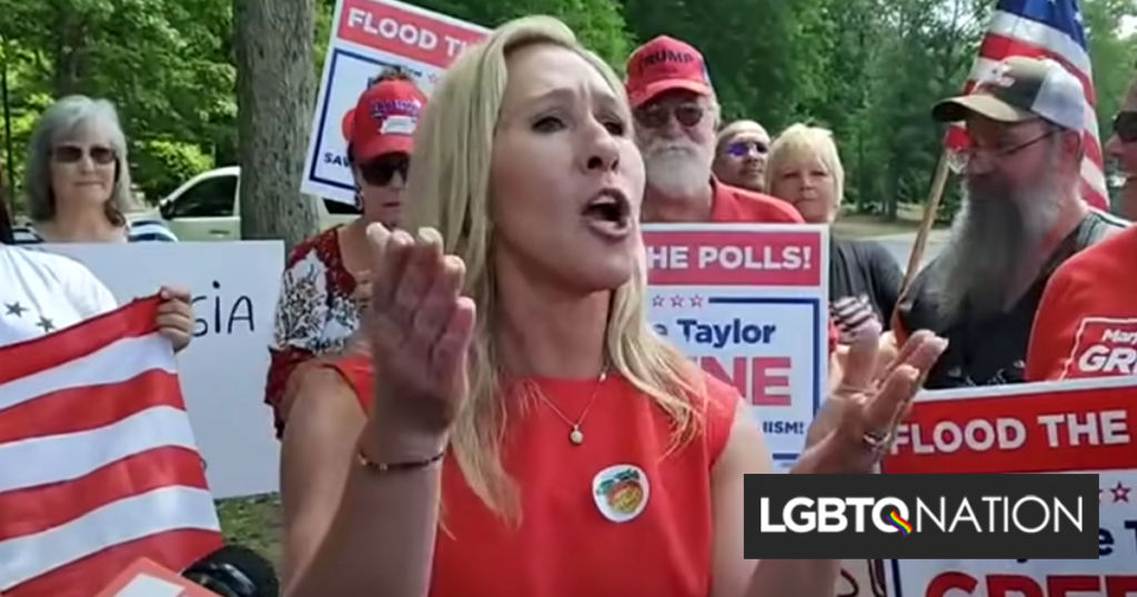 Marjorie Taylor Greene dit que les démocrates « mentent » en pointant les politiques qu’elle soutient Marjorie Taylor Greene dit que les démocrates "mentent" en pointant les politiques qu'elle soutient